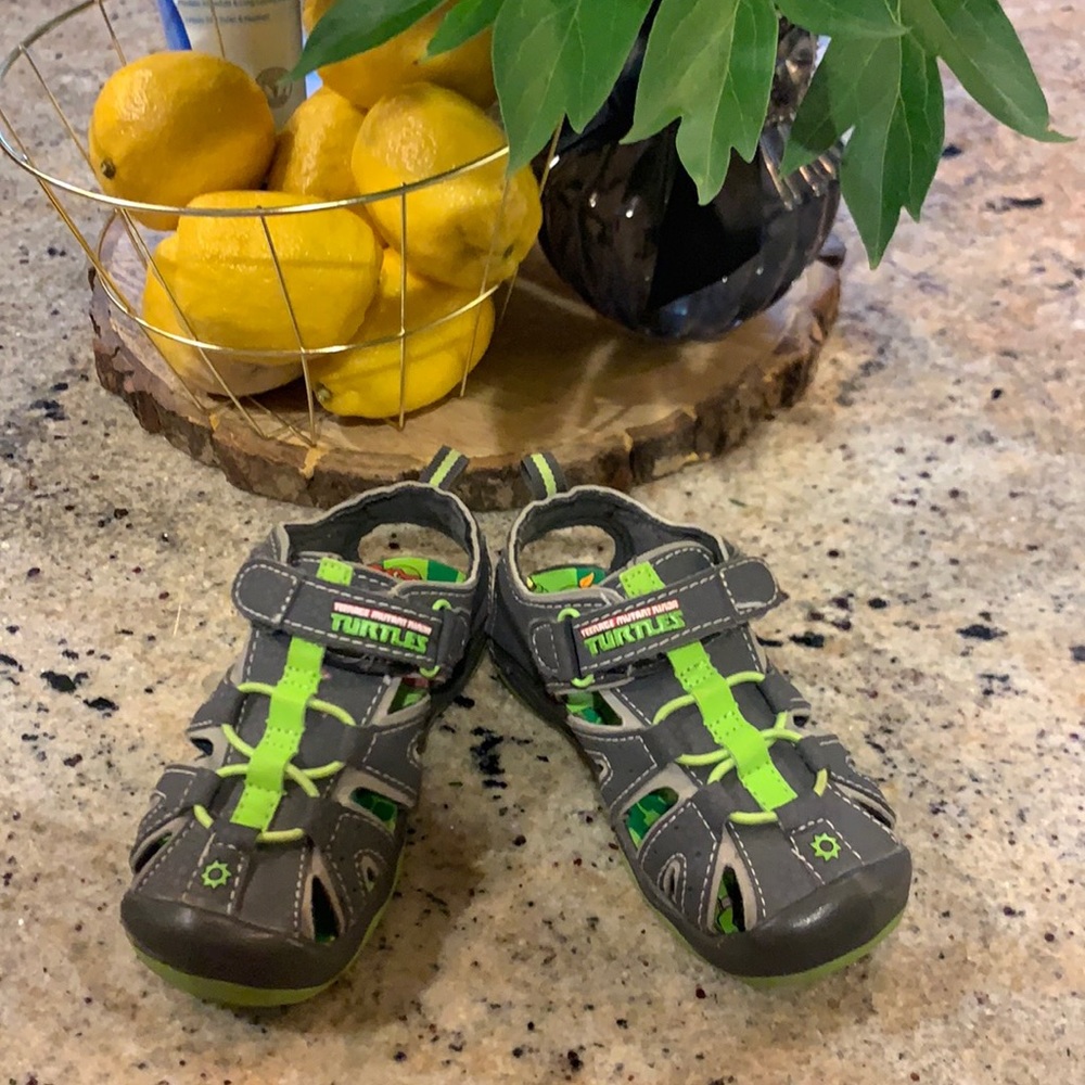 Ninja Turtle Toddler Sandals